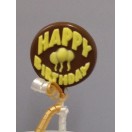 Happy Birthday Pop with Balloons