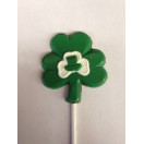 Double Shamrock with Hat Pop